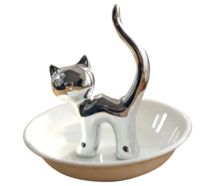 Cat Mom Gift 9 - Cat Jewelry and Ring Holder